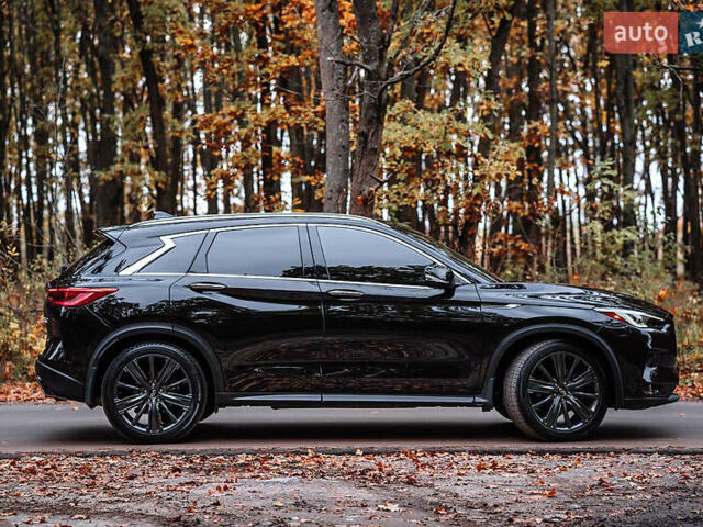 Черный Инфинити QX50, объемом двигателя 2 л и пробегом 64 тыс. км за 24500 $, фото 7 на Automoto.ua