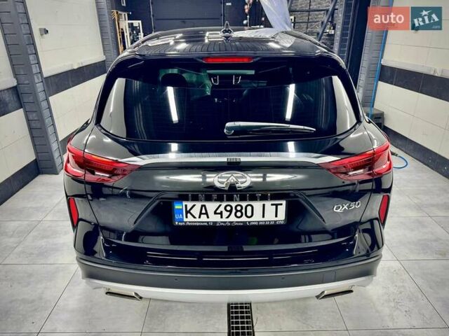 Черный Инфинити QX50, объемом двигателя 2 л и пробегом 40 тыс. км за 27500 $, фото 9 на Automoto.ua
