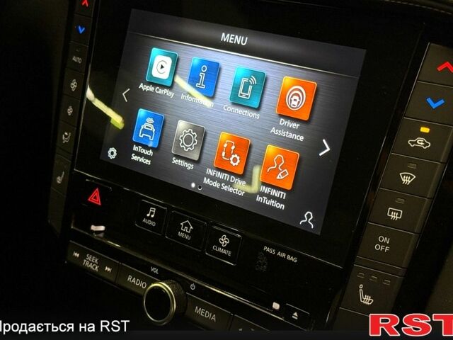 Черный Инфинити QX50, объемом двигателя 2 л и пробегом 80 тыс. км за 25999 $, фото 6 на Automoto.ua