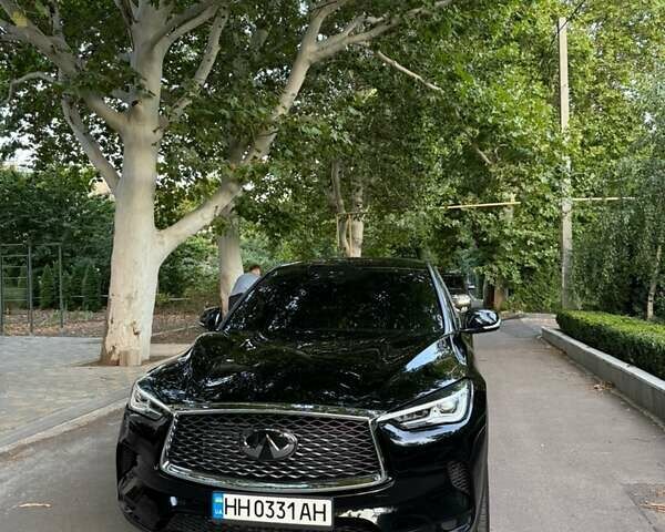 Черный Инфинити QX50, объемом двигателя 2 л и пробегом 62 тыс. км за 24500 $, фото 4 на Automoto.ua