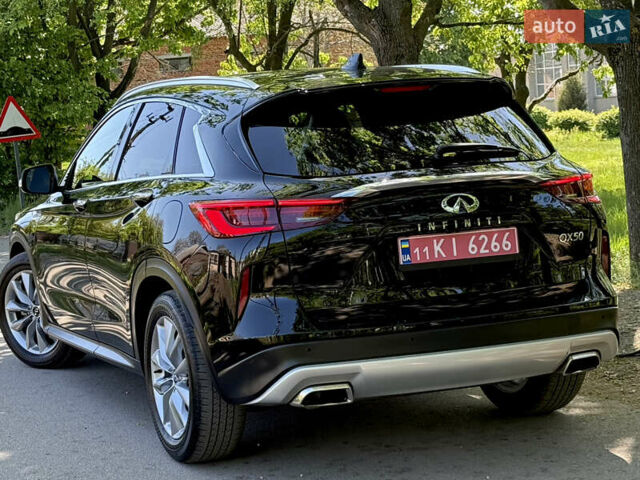 Черный Инфинити QX50, объемом двигателя 1.99 л и пробегом 48 тыс. км за 20900 $, фото 6 на Automoto.ua
