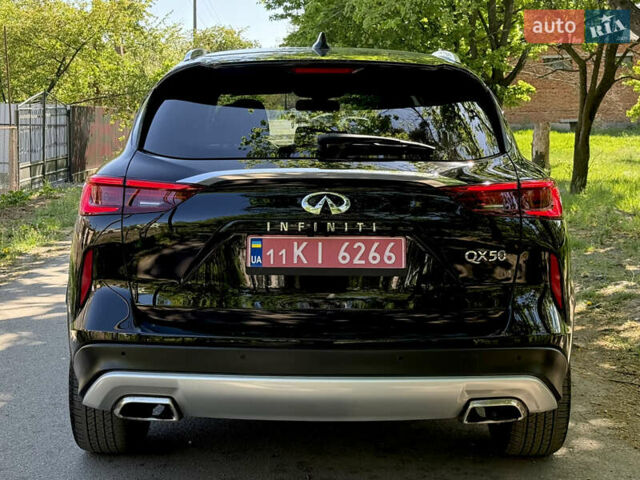 Черный Инфинити QX50, объемом двигателя 1.99 л и пробегом 48 тыс. км за 20900 $, фото 7 на Automoto.ua