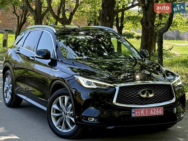 Черный Инфинити QX50, объемом двигателя 1.99 л и пробегом 48 тыс. км за 20900 $, фото 1 на Automoto.ua