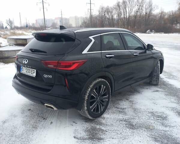 Чорний Інфініті QX50, об'ємом двигуна 2 л та пробігом 7 тис. км за 34800 $, фото 29 на Automoto.ua