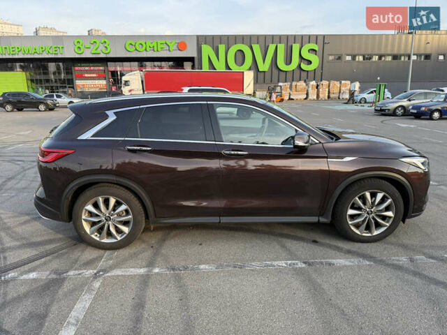 Коричневый Инфинити QX50, объемом двигателя 2 л и пробегом 22 тыс. км за 37799 $, фото 22 на Automoto.ua