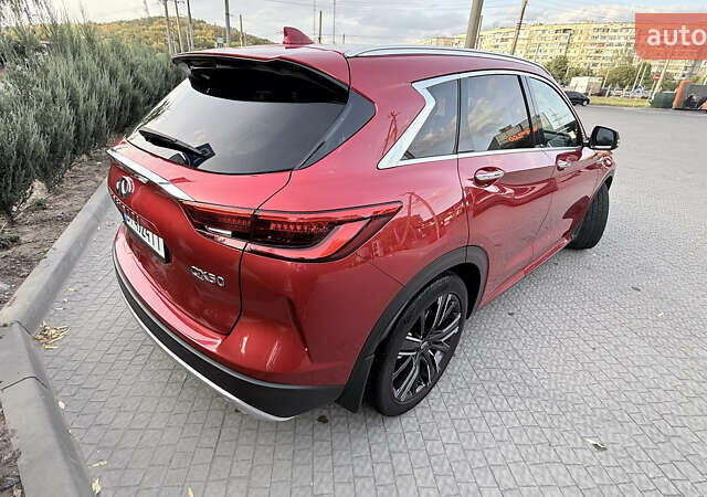 Красный Инфинити QX50, объемом двигателя 1.99 л и пробегом 26 тыс. км за 36000 $, фото 15 на Automoto.ua