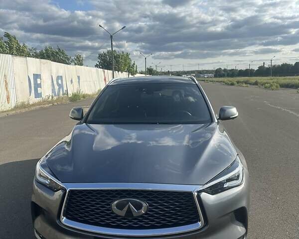 Серый Инфинити QX50, объемом двигателя 2 л и пробегом 117 тыс. км за 23900 $, фото 5 на Automoto.ua