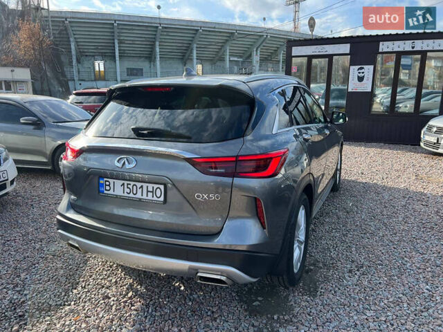 Серый Инфинити QX50, объемом двигателя 2 л и пробегом 80 тыс. км за 19500 $, фото 5 на Automoto.ua