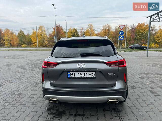 Серый Инфинити QX50, объемом двигателя 2 л и пробегом 80 тыс. км за 19900 $, фото 5 на Automoto.ua