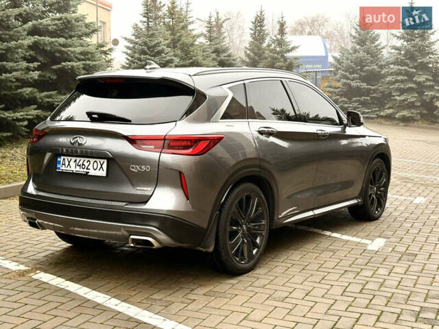 Серый Инфинити QX50, объемом двигателя 2 л и пробегом 154 тыс. км за 19300 $, фото 13 на Automoto.ua
