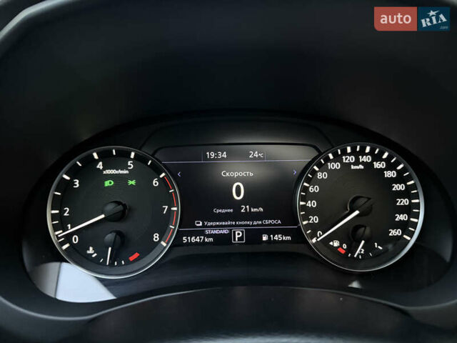 Сірий Інфініті QX50, об'ємом двигуна 2 л та пробігом 51 тис. км за 35999 $, фото 75 на Automoto.ua