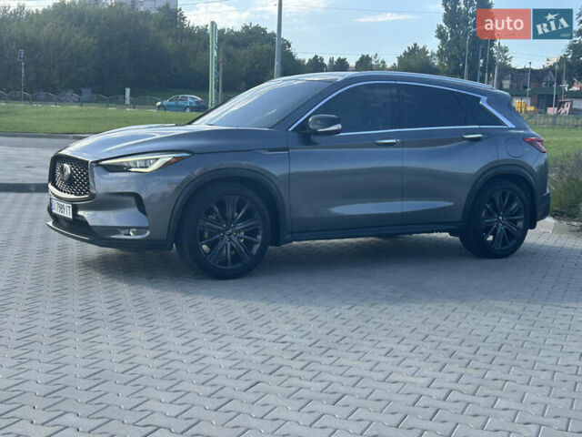 Сірий Інфініті QX50, об'ємом двигуна 2 л та пробігом 80 тис. км за 25400 $, фото 3 на Automoto.ua