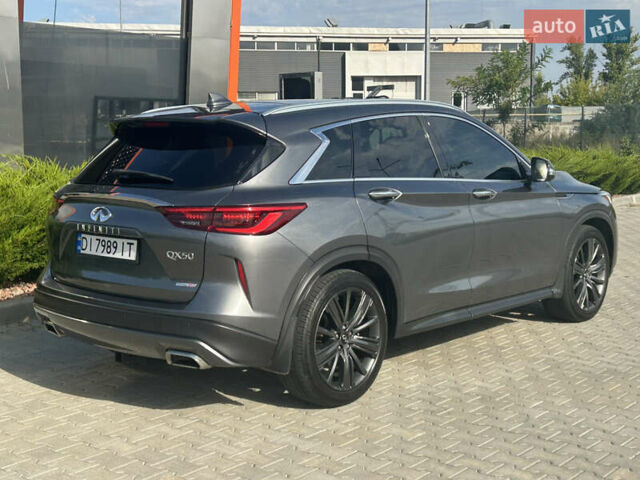 Сірий Інфініті QX50, об'ємом двигуна 2 л та пробігом 80 тис. км за 25400 $, фото 10 на Automoto.ua