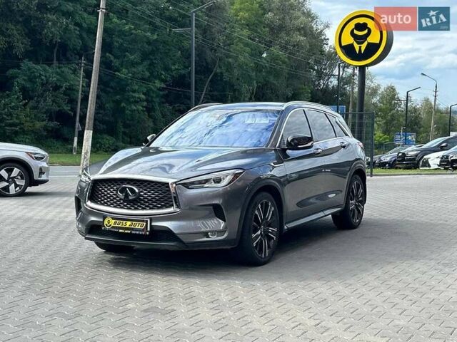 Серый Инфинити QX50, объемом двигателя 2 л и пробегом 80 тыс. км за 26800 $, фото 2 на Automoto.ua