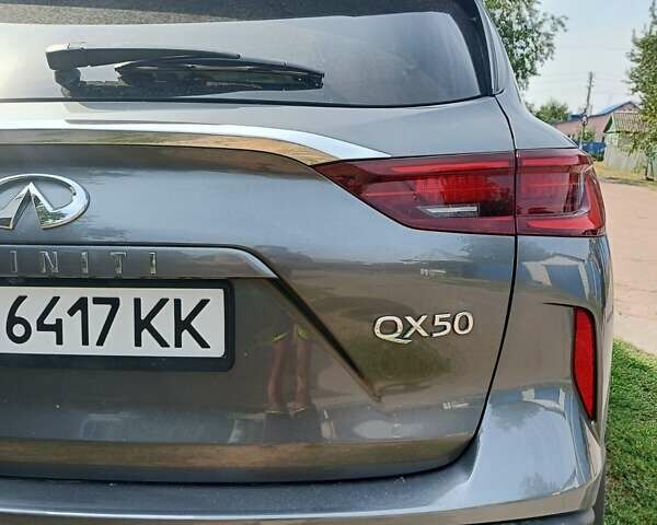 Серый Инфинити QX50, объемом двигателя 2 л и пробегом 28 тыс. км за 29900 $, фото 7 на Automoto.ua