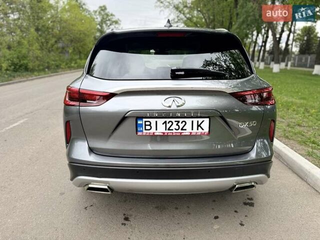 Сірий Інфініті QX50, об'ємом двигуна 1.99 л та пробігом 53 тис. км за 27500 $, фото 7 на Automoto.ua