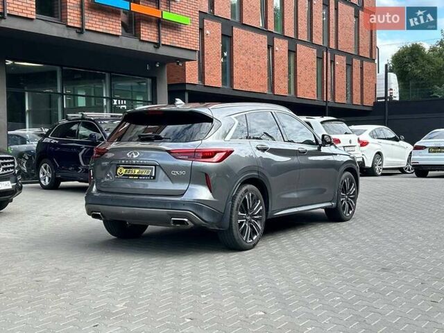 Серый Инфинити QX50, объемом двигателя 2 л и пробегом 80 тыс. км за 26800 $, фото 5 на Automoto.ua