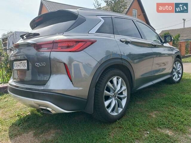 Серый Инфинити QX50, объемом двигателя 2 л и пробегом 28 тыс. км за 29900 $, фото 11 на Automoto.ua