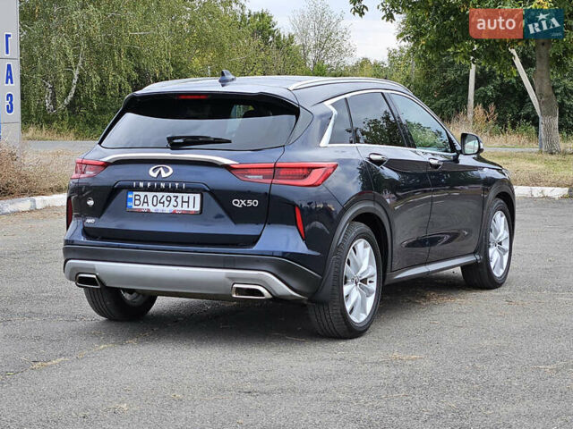 Синий Инфинити QX50, объемом двигателя 2 л и пробегом 136 тыс. км за 20900 $, фото 6 на Automoto.ua