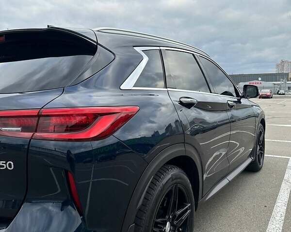 Синий Инфинити QX50, объемом двигателя 2 л и пробегом 40 тыс. км за 25500 $, фото 5 на Automoto.ua