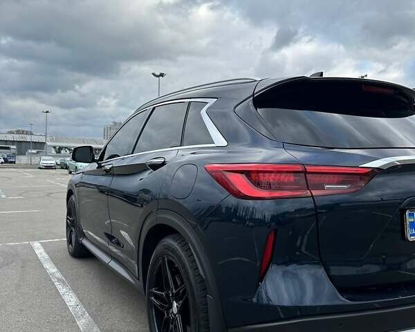 Синий Инфинити QX50, объемом двигателя 2 л и пробегом 40 тыс. км за 25500 $, фото 4 на Automoto.ua