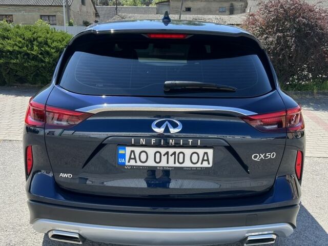 Синій Інфініті QX50, об'ємом двигуна 2 л та пробігом 148 тис. км за 23000 $, фото 3 на Automoto.ua
