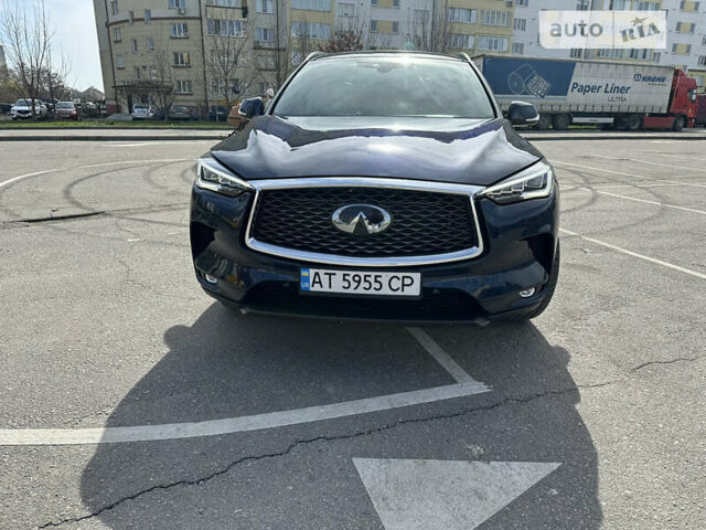 Синий Инфинити QX50, объемом двигателя 2 л и пробегом 54 тыс. км за 27000 $, фото 2 на Automoto.ua