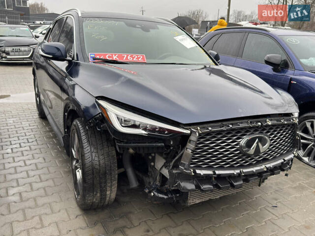 Синий Инфинити QX50, объемом двигателя 1.99 л и пробегом 114 тыс. км за 16500 $, фото 1 на Automoto.ua