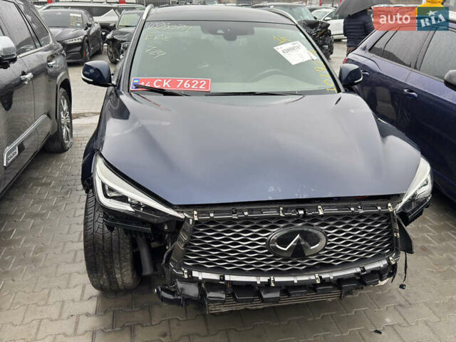 Синий Инфинити QX50, объемом двигателя 1.99 л и пробегом 114 тыс. км за 16500 $, фото 5 на Automoto.ua