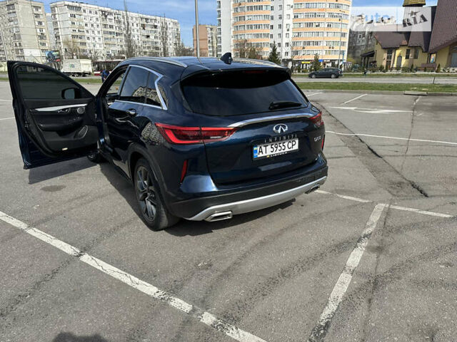 Синій Інфініті QX50, об'ємом двигуна 2 л та пробігом 54 тис. км за 27000 $, фото 4 на Automoto.ua