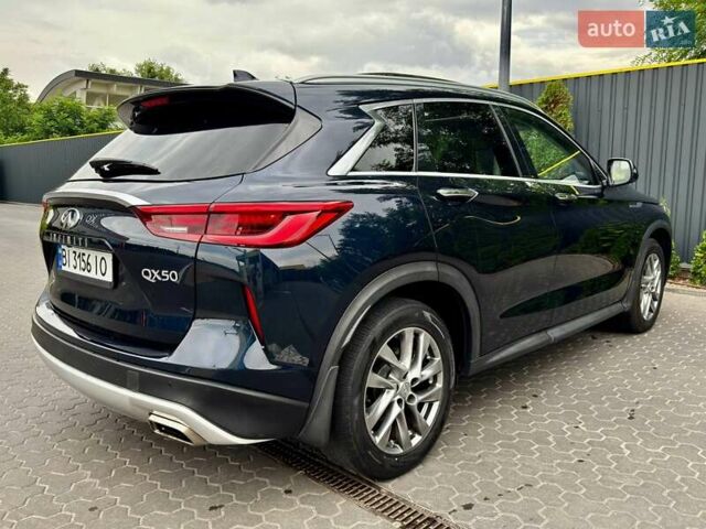 Синий Инфинити QX50, объемом двигателя 1.99 л и пробегом 108 тыс. км за 19500 $, фото 14 на Automoto.ua
