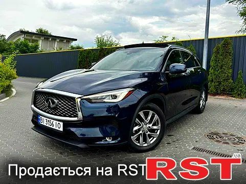 Синій Інфініті QX50, об'ємом двигуна 2 л та пробігом 108 тис. км за 16900 $, фото 2 на Automoto.ua