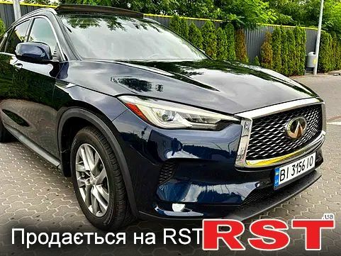 Синій Інфініті QX50, об'ємом двигуна 2 л та пробігом 108 тис. км за 16900 $, фото 1 на Automoto.ua