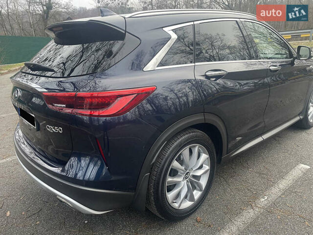 Синий Инфинити QX50, объемом двигателя 2 л и пробегом 77 тыс. км за 23499 $, фото 6 на Automoto.ua