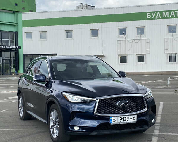 Синій Інфініті QX50, об'ємом двигуна 2 л та пробігом 83 тис. км за 21500 $, фото 8 на Automoto.ua