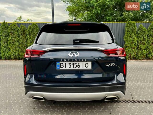 Синий Инфинити QX50, объемом двигателя 1.99 л и пробегом 108 тыс. км за 19500 $, фото 16 на Automoto.ua