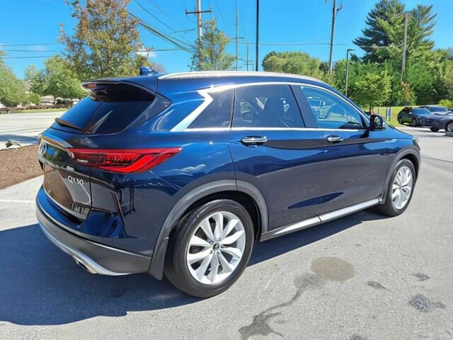Синий Инфинити QX50, объемом двигателя 2 л и пробегом 40 тыс. км за 8800 $, фото 3 на Automoto.ua