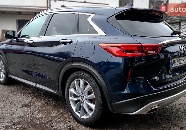 Синий Инфинити QX50, объемом двигателя 2 л и пробегом 60 тыс. км за 33500 $, фото 6 на Automoto.ua