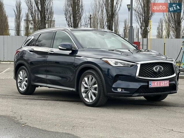 Синий Инфинити QX50, объемом двигателя 2 л и пробегом 65 тыс. км за 21000 $, фото 2 на Automoto.ua