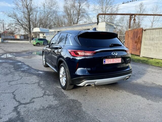 Синій Інфініті QX50, об'ємом двигуна 2 л та пробігом 58 тис. км за 17900 $, фото 4 на Automoto.ua
