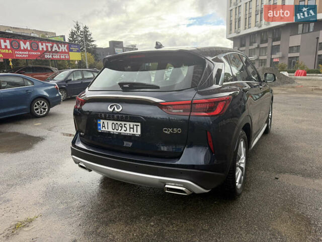 Синий Инфинити QX50, объемом двигателя 2 л и пробегом 31 тыс. км за 31000 $, фото 8 на Automoto.ua