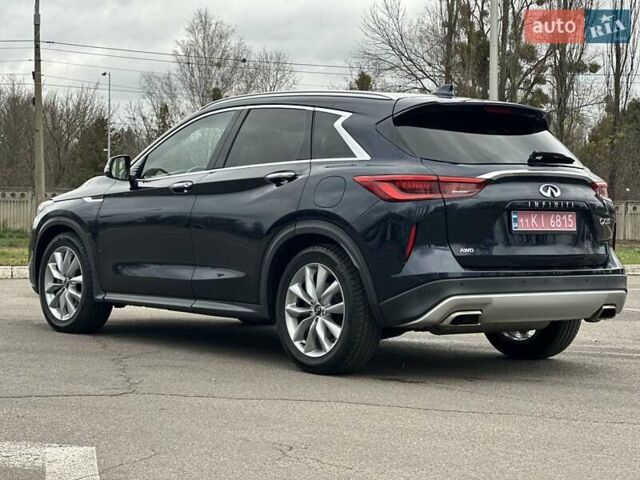 Синий Инфинити QX50, объемом двигателя 2 л и пробегом 65 тыс. км за 21000 $, фото 6 на Automoto.ua