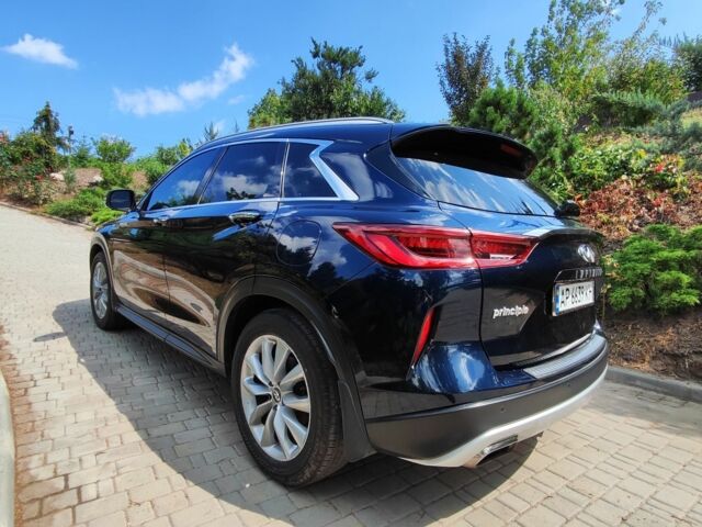 Синий Инфинити QX50, объемом двигателя 2 л и пробегом 77 тыс. км за 25900 $, фото 4 на Automoto.ua