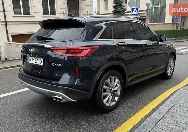 Синий Инфинити QX50, объемом двигателя 2 л и пробегом 37 тыс. км за 25300 $, фото 6 на Automoto.ua