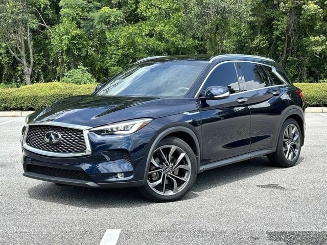 Синий Инфинити QX50, объемом двигателя 2 л и пробегом 33 тыс. км за 6300 $, фото 2 на Automoto.ua