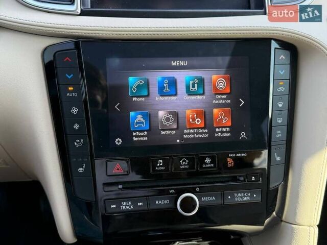 Синий Инфинити QX50, объемом двигателя 1.99 л и пробегом 77 тыс. км за 25999 $, фото 16 на Automoto.ua