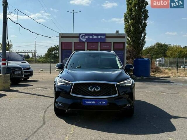 Синий Инфинити QX50, объемом двигателя 1.99 л и пробегом 77 тыс. км за 25999 $, фото 1 на Automoto.ua