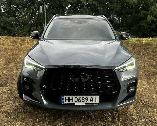 Синий Инфинити QX50, объемом двигателя 1.99 л и пробегом 32 тыс. км за 29999 $, фото 2 на Automoto.ua