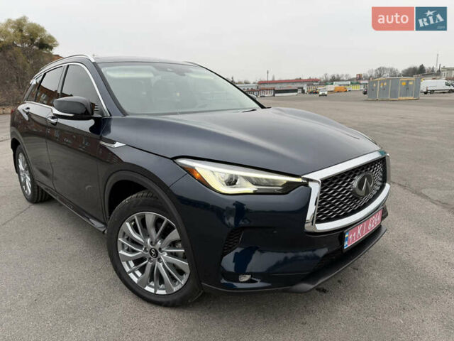Синий Инфинити QX50, объемом двигателя 1.99 л и пробегом 23 тыс. км за 22500 $, фото 1 на Automoto.ua