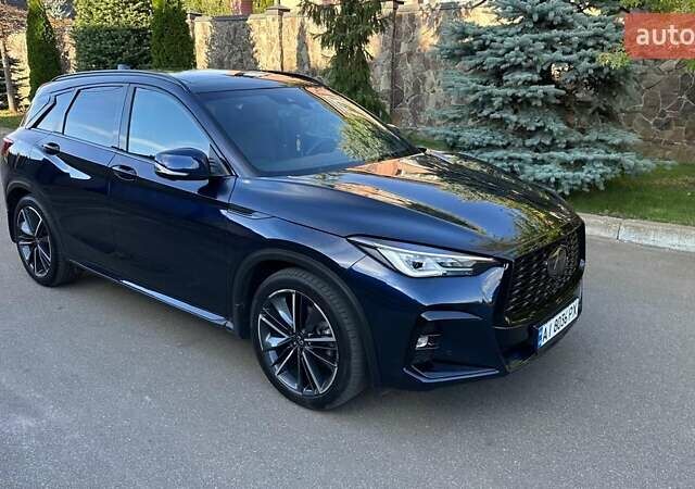 Синий Инфинити QX50, объемом двигателя 2 л и пробегом 19 тыс. км за 49000 $, фото 7 на Automoto.ua